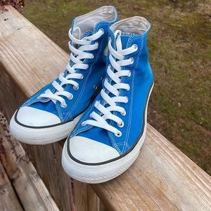 Converse Chuck Taylor BLUE Hi Top Sneakers M9/W11